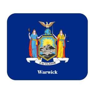  US State Flag   Warwick, New York (NY) Mouse Pad 