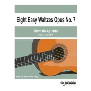    Eight Easy Waltzes (for solo guitar) Dionisio Aguado Books