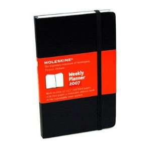  Moleskine 2007 Weekly Small Pocket Diary 24 Count Case 