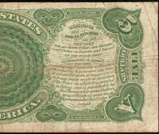 1907 $5 DOLLAR BILL UNITED STATES LEGAL TENDER RED SEAL WOODCHOPPER 