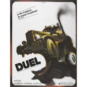 Duel Movie Poster (27 x 40 Inches   69cm x 102cm) (1971) French 