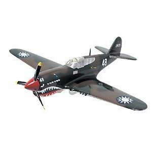   Curtis P40 Warhawk WWII Fighter (Built Up Die Cast) Toys & Games