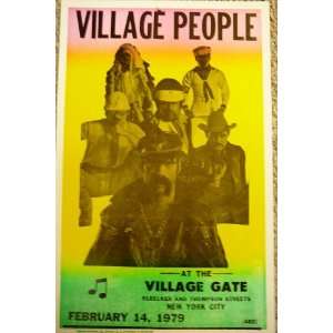  The Village People at the Village Gate New York City 