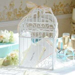 Elegant Bird Cage Wedding Reception Gift Card Holder  