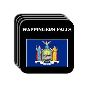 US State Flag   WAPPINGERS FALLS, New York (NY) Set of 4 Mini Mousepad 