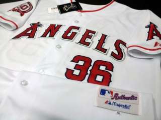 JERED WEAVER Los Angeles Angels of Anaheim 50th Anniversary Home 