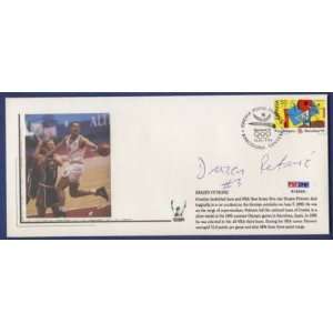  Drazen Petrovic Nets Signed/Autographed FDC PSA/DNA 