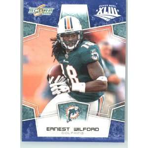  Miami Dolphins   NFL Trading Card in a Prorective Screw Down Display