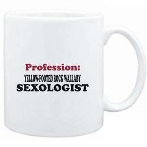 Mug White  Profession Yellow Footed Rock Wallaby Sexologist 
