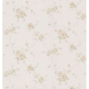 Brewster 980 69964 Mirage Silks Rose Trail Wallpaper, 20.5 Inch by 396 