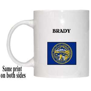  US State Flag   BRADY, Nebraska (NE) Mug 