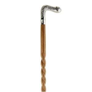   Menagerie Chrome Plated Walking Stick Collection Cat