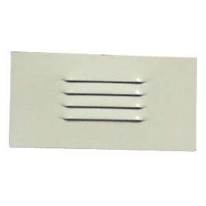 RV Motorhome Aluminum Louver Plate For Ventilation, 6 Inches By 12 