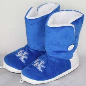   Wildcats Womens Team Color Button Boot Slippers