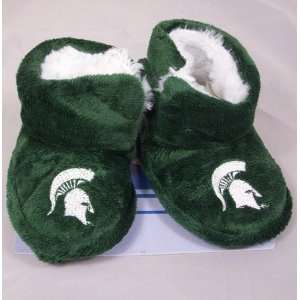   State Spartans NCAA Baby High Boot Slippers