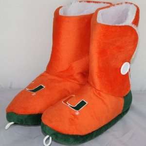  Hurricanes Womens Team Color Button Boot Slippers