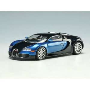  Bugatti EB 16.4 Veyron 1/43 Black / Blue Toys & Games