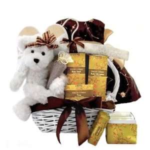  Tuscan Silk Mommy & Baby Girl Gift Basket   Mothers Day 