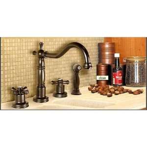  Graff Faucets G 4220 C3 Pesaro Kitchen Faucet w Side Spray 