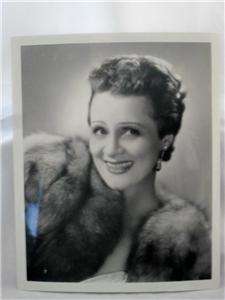 Vintage Photograph of the Actress Irene Rich  