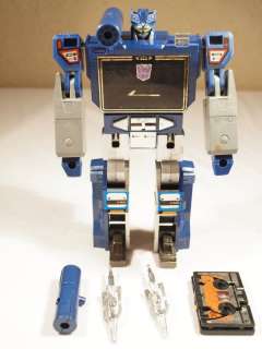 Vintage 1984 Transformers G1 Soundwave   99% Complete  