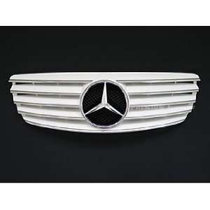  MB E Class 2003 06 W211 White CL Grill SL Sport Grille 