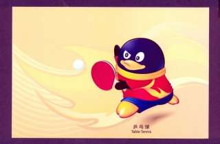 G3361 4X6 Postcard Pokeman/Anime Type Play Table Tennis  
