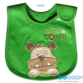 100% Cotton Waterproof Baby Bibs keeps Baby Dry All Style  
