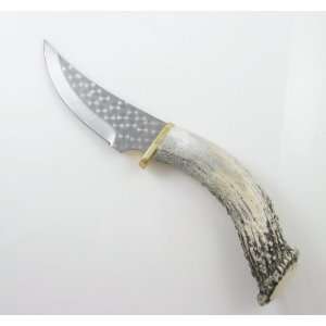 Silver Stag Skinner Crown Stag 1095 High Carbon Steel Blade  