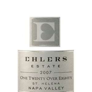 2007 Ehlers Estate One Twenty Over Eighty St Helena Napa 