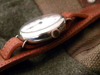 about the watch swiss made wire lug nickel case 15 jewel wristwatch 