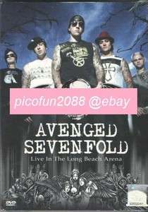   SEVENFOLD LIVE IN LONG BEACH ARENA DVD R0 *NEW* *FREE SHIP WORLDWIDE