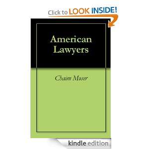 American Lawyers (Macrobex Business Leaders) Chaim Moser  