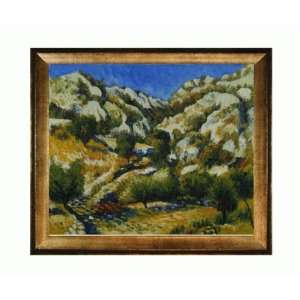  Art Reproduction Oil Painting   Renoir Paintings Rocky 