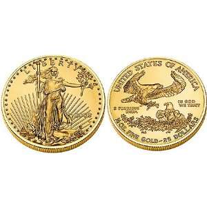  2000 $10 Gold American Eagle Coin 1/4 Ounce Everything 