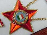 Hungarian Hungary Soviet Period Medal Order Badge W/ Box  