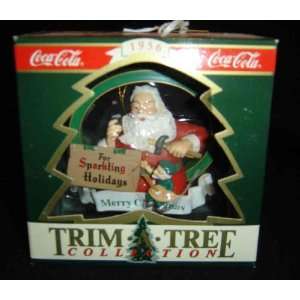  Coca Cola Sparkling Water 1956 Trim a Tree Christmas 