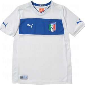   Puma Youth Italia Replica Away T Shirt White/Large