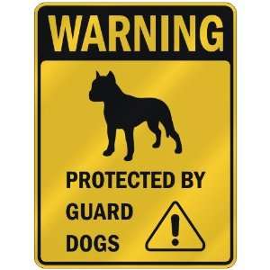 com WARNING  AMERICAN STAFFORDSHIRE TERRIER PROTECTED BY GUARD DOGS 