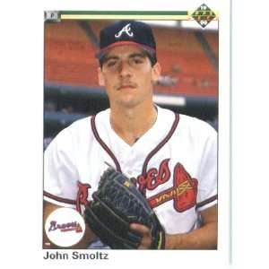  1990 Upper Deck # 535 John Smoltz Atlanta Braves Baseball 