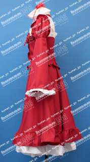 Pandora Hearts Alice Red Dress Cosplay Size M  