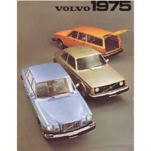  1975 VOLVO 164 240 SERIES Sales Brochure Book Automotive