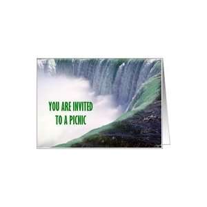  You Are Invited To A Picnic (Niagara Falls) Card Health 