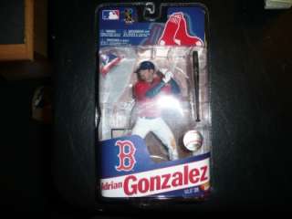 2011 McFarlane ADRIAN GONZALEZ Debut Figure Red Sox MLB Series 28 