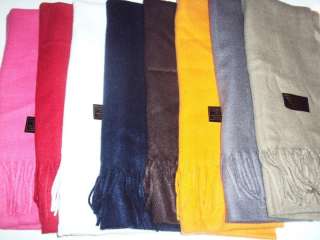 women scarf WARM WINTER soild color wholesale lot CASHMERE FEEL SOFT 