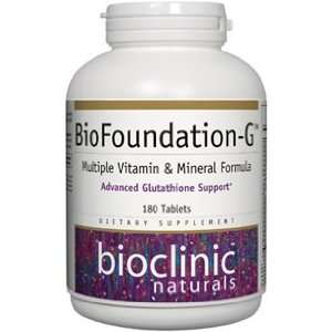  Bioclinic Naturals BioFoundation G 180tabs Health 
