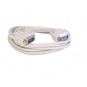 Your Cable Store 10 Foot DB9 9 Pin Serial Port Cable Male / Male RS232