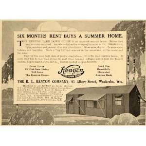  1912 Ad R L Kenyon Homes Rentals Real State Waukesha 