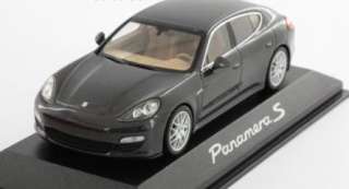 Porsche Panamera S Model Car 143 Carbon Grey   OEM  