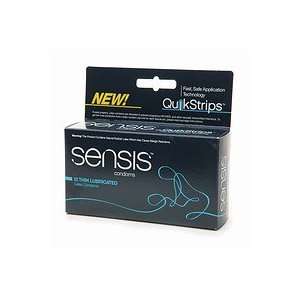  Sensis Quik Strips Condoms Thin   Box Of 3 Health 